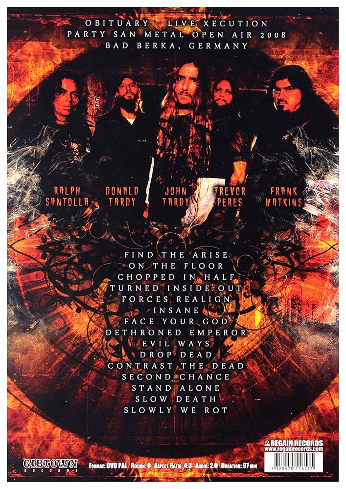 Obituary: Live Xecution [DVD]: Obituary: 7320470116531